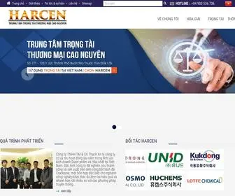 Harcen.com.vn(Trọng tài thương mại) Screenshot