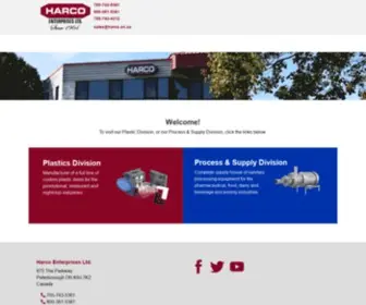 Harco.on.ca(Harco Enterprises Ltd) Screenshot