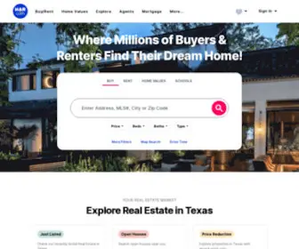 Har.com(Texas Real Estate) Screenshot