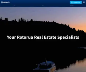 Harcourtsetb.co.nz(Rotorua Real Estate) Screenshot