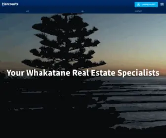 Harcourtswhakatane.co.nz(Whakatane Real Estate) Screenshot