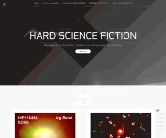 Hard-SF.com(Hard Science Fiction) Screenshot