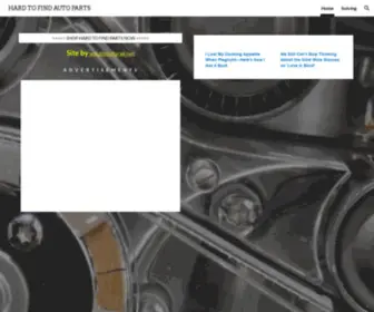 Hard-TO-Find-Auto-Parts.com(HARD TO FIND AUTO PARTS) Screenshot