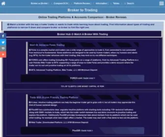 Hardanalytics.com(Online Trading Platforms Comparison) Screenshot