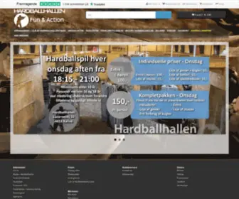 Hardballhallen.dk(Hardball) Screenshot