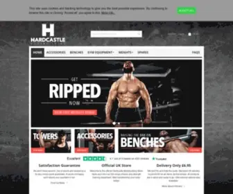 Hardcastlebodybuilding.com(Hardcastle Bodybuilding Store) Screenshot