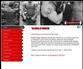 Hardcorpsfitness.net(Hard Corps Fitness) Screenshot