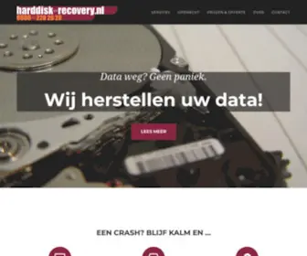 Harddisk-Recovery.nl(Data recovery door Datarecovery Services Nederland) Screenshot