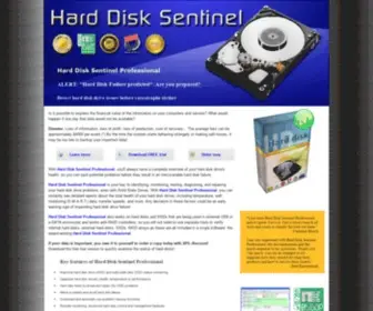 Harddisksentinel.com(Hard Disk Failure predicted) Screenshot