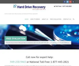 Harddrivefailurerecovery.net(Hard Drive Failure & Clean Room Recovery Services) Screenshot