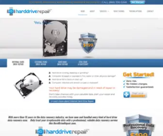 Harddriverepair.com(Hard Drive Repair) Screenshot