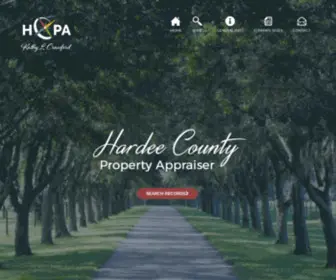 Hardeepa.com(Hardee County Property Appraiser) Screenshot