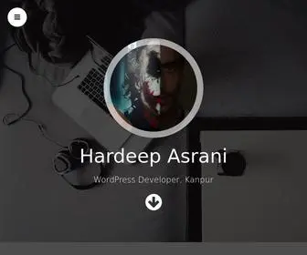 Hardeepasrani.com(WordPress Developer) Screenshot