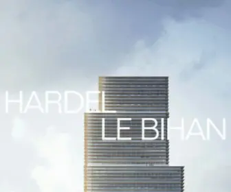 Hardel-Lebihan.com(HARDEL LE BIHAN ARCHITECTES) Screenshot