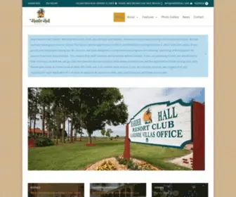 Harderhall.com(Harder Hall Resort Club) Screenshot