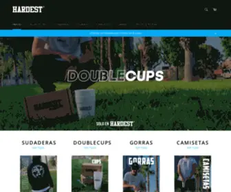 Hardestclothing.com(HARDEST) Screenshot