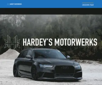 Hardeysmotorwerks.com(PORSCHE SERVICE AND PERFORMANCE) Screenshot