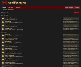 Hardforum.com(Forum) Screenshot