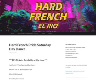 Hardfrench.com(Hard French) Screenshot