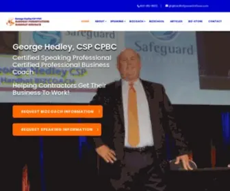 Hardhatpresentations.com(George Hedley) Screenshot