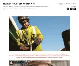 Hardhattedwoman.com(Hard Hatted Woman) Screenshot