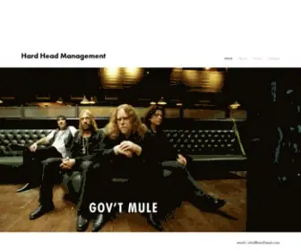 Hardhead.com(Hard Head Management) Screenshot