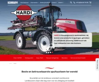 Hardi-Holland.nl(Homburg Holland) Screenshot