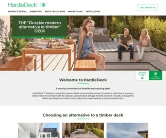 Hardiedeck.com.au(System) Screenshot