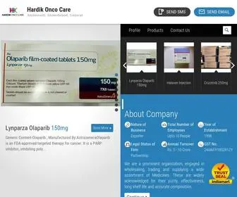 Hardikoncocare.com(Hardik Onco Care) Screenshot