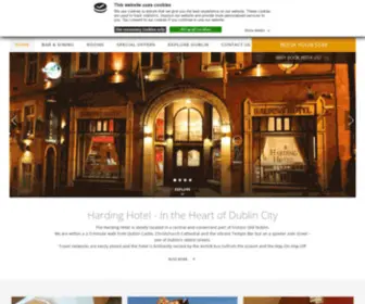 Hardinghotel.ie(The Harding Hotel) Screenshot