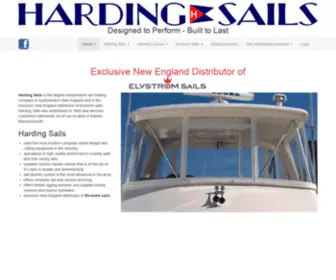 Hardingsails.com(Harding Sails) Screenshot