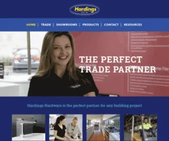 Hardingshardware.com.au(Design 10) Screenshot