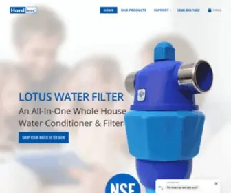 Hardlessngwaterfilter.com(Hardless NG) Screenshot