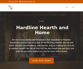 Hardlinehh.com(Fireplace Specialists) Screenshot