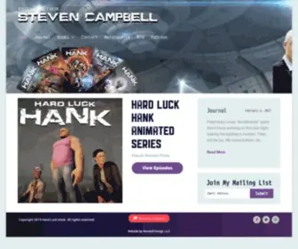 Hardluckhank.com(Steven Campbell) Screenshot