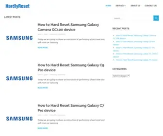 Hardlyreset.com(Reset Your Device) Screenshot