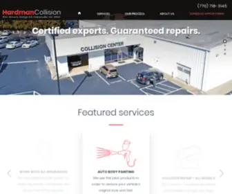 Hardmanautobodyrepair.com(Hardman Collision Center) Screenshot