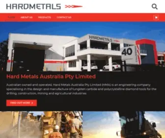 Hardmetals.com(Tungsten Carbide) Screenshot