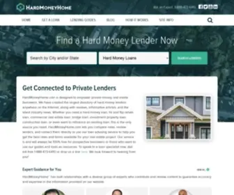 Hardmoneyhome.com(Hard Money Loans) Screenshot