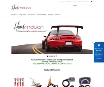 Hardmotion.com(Hyper Auto Race Development) Screenshot