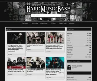 Hardmusicbase.cz(Úvod) Screenshot