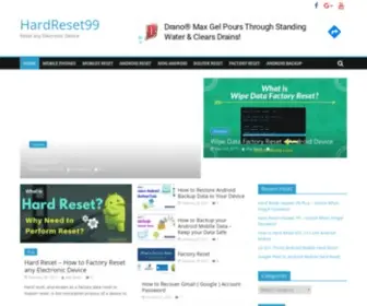 Hardreset99.com(Reset any Electronic Device) Screenshot