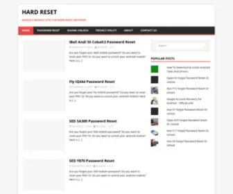 Hardresetandroid.com Screenshot