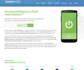 Hardreset.info(Hard Reset Your Device) Screenshot