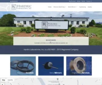 Hardric.com(Hardric Laboratories) Screenshot