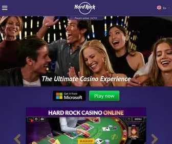 Hardrockblackjack.com Screenshot