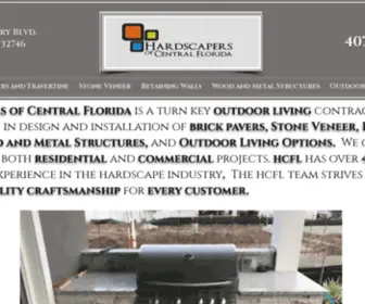 HardscaperscFl.com(Hardscapers of Central Florida) Screenshot