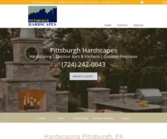 Hardscapingpittsburgh.com(Pittsburgh Hardscapes) Screenshot