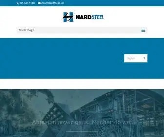 Hardsteel.com(Abrasion never quits) Screenshot