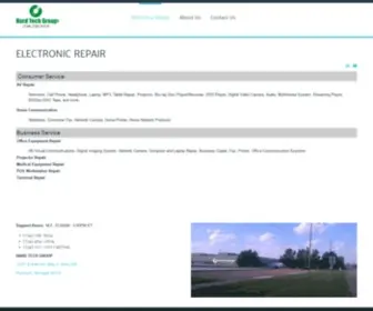 Hardtechgroup.net(Electronic Repair) Screenshot